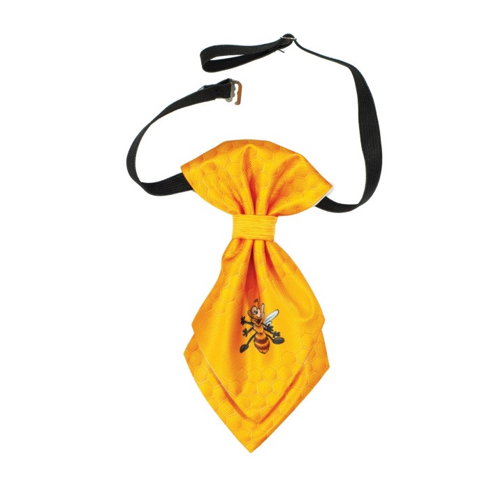 Krawat miodowy dla Pań z pszczołą - KRAW8