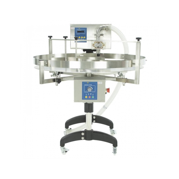 URZĄDZENIE WIELOFUNKCYJNE DO DOZOWANIA, KREMOWANIA I POMPOWANIA MIODU Z MODUŁEM ZĘBATYM ZE STOŁEM OBROTOWYM - W204002Z