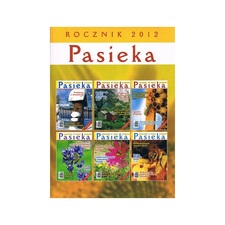 ROCZNIK CZASOPISMA "PASIEKA" 2012 - R12