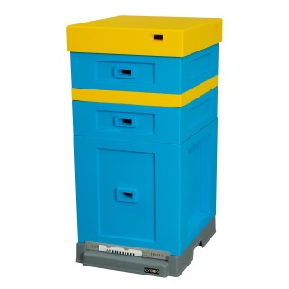 Ul warszawski poszerzany z dennicą wysoką higieniczną plastikową - malowany - LU1534