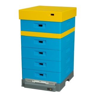 Ul apipol z dennicą wysoką higieniczną plastikową - malowany - LU1010H