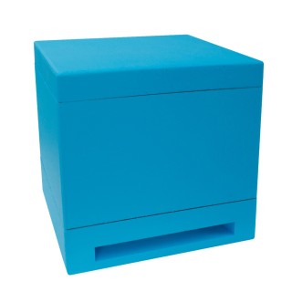 Mini ul (dennica z szufladą, korpus, daszek, ramki), malowany - W1105