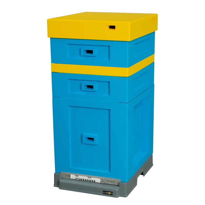 Ul warszawski zwykły z dennicą wysoką higieniczną plastikową - malowany - LU1558