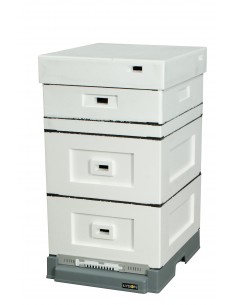 Ul langstroth z dennicą wysoką higieniczną plastikową -...