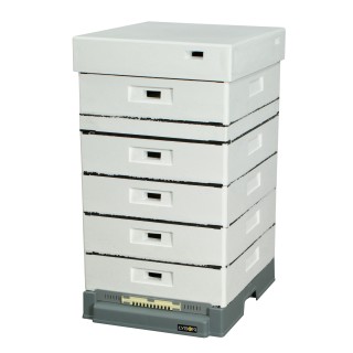 Ul apipol z dennicą wysoką higieniczną plastikową - niemalowany - LU10100H