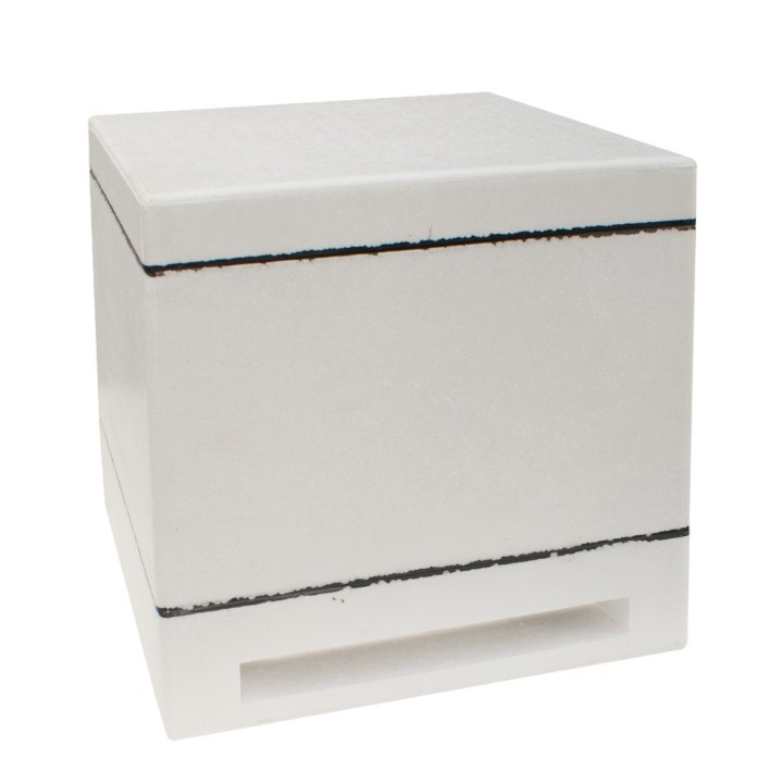 Mini ul (dennica z szufladą, korpus, daszek), niemalowany - W11050BR