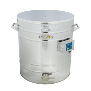 Odstojnik nierdzewny 100l z płaszczem grzewczym i zaworem nierdzewnym 6/4'