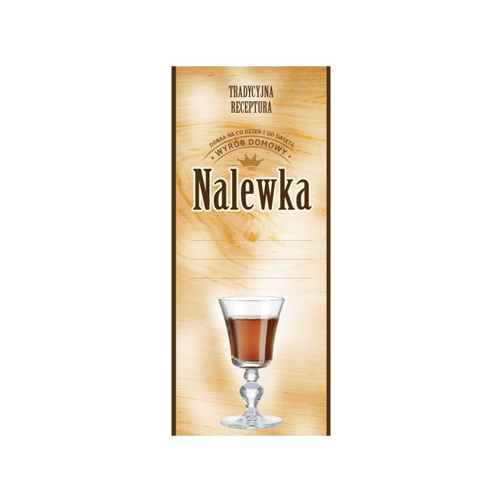 Paczka etykiet na nalewkę (50szt) - wzór EA3