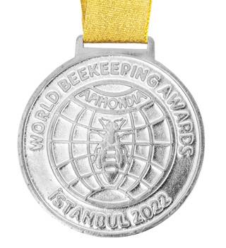 srebry medal, Apimondia 2022