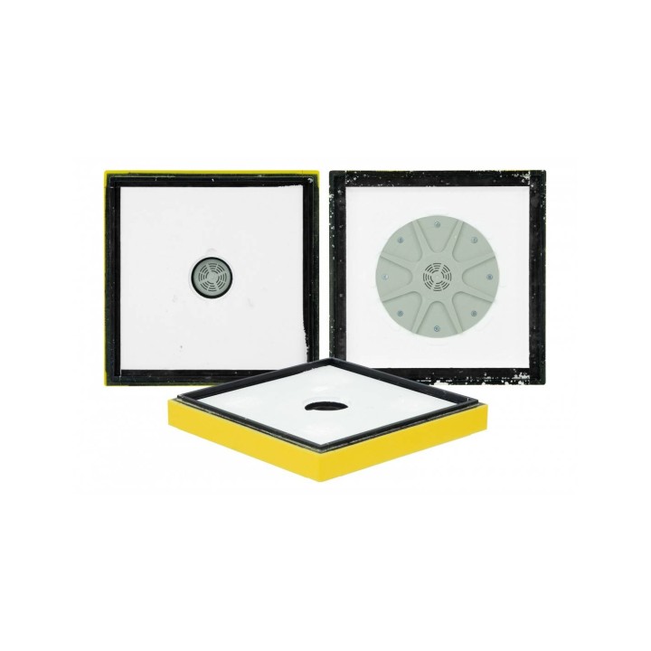 Pierścień dystansowy z przegonką monolityczną wielkopolski, ostrowskiej (monolit) - malowany - W1062_M