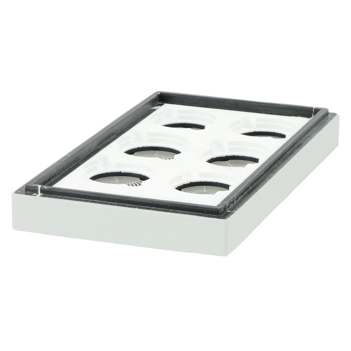 Powałka ul 6-ramkowy Dadant, malowany - szara - W1164_SZ