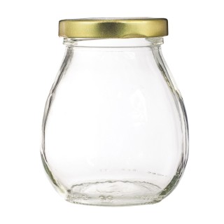 Paczka 12 szt słoiczków 245 ml MAJO z nakrętkami - wzór A16