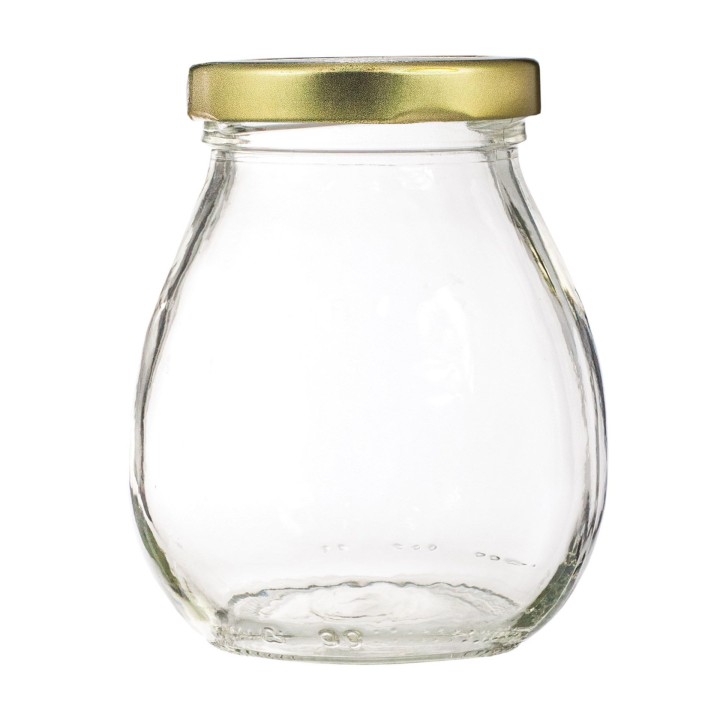 Paczka 12 szt słoiczków 245 ml MAJO z nakrętkami - wzór A16