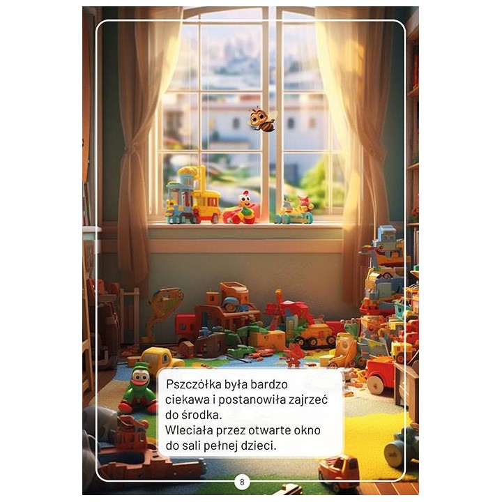 Bajka edukacyjna dla dzieci "Pszczółka nasza przyjaciółka" - K261