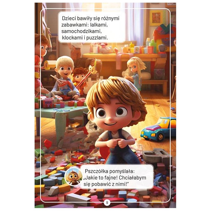 Bajka edukacyjna dla dzieci "Pszczółka nasza przyjaciółka" - K261