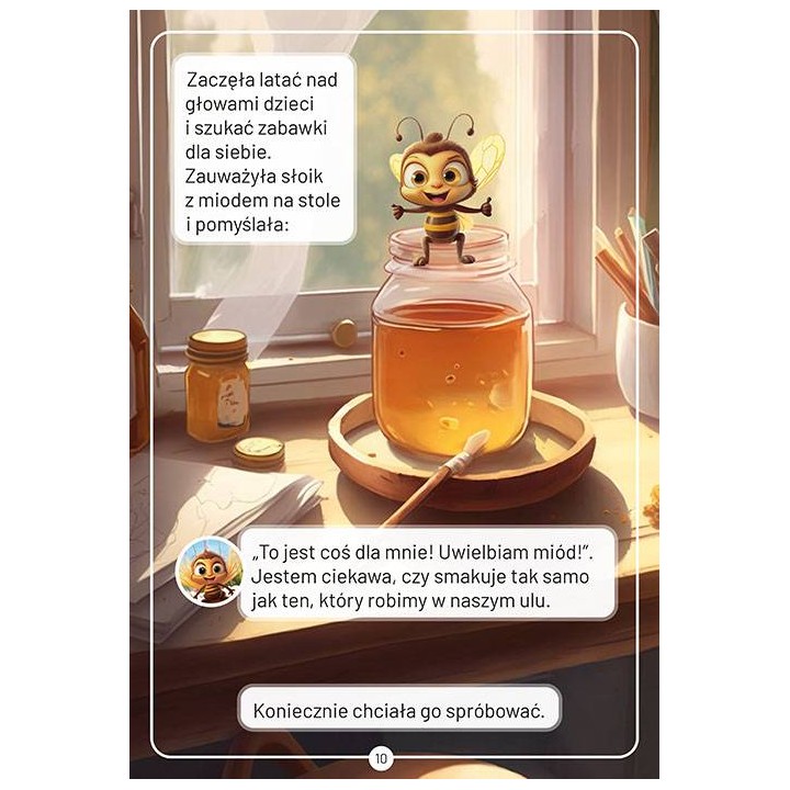 Bajka edukacyjna dla dzieci "Pszczółka nasza przyjaciółka" - K261