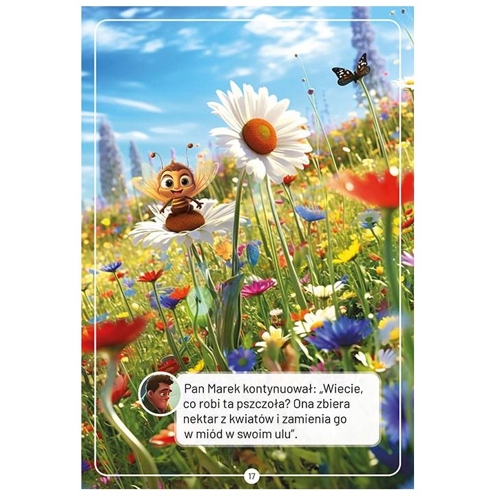 Bajka edukacyjna dla dzieci "Pszczółka nasza przyjaciółka" - K261