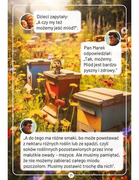 Bajka edukacyjna "Pszczółka nasza przyjaciółka" - K261