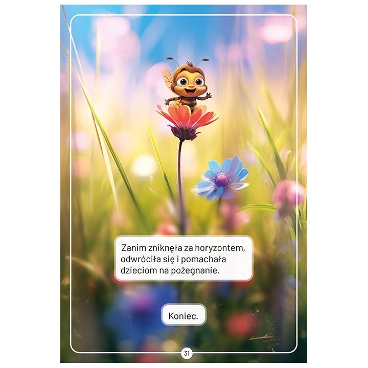 Bajka edukacyjna dla dzieci "Pszczółka nasza przyjaciółka" - K261