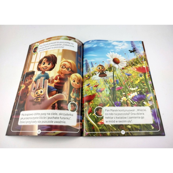 Bajka edukacyjna dla dzieci "Pszczółka nasza przyjaciółka" - K261