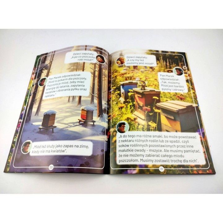 Bajka edukacyjna dla dzieci "Pszczółka nasza przyjaciółka" - K261
