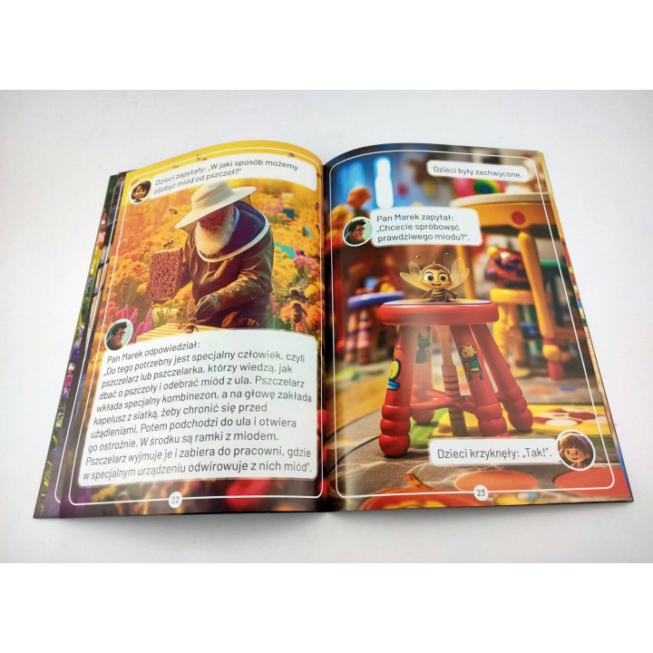 Bajka edukacyjna dla dzieci "Pszczółka nasza przyjaciółka" - K261
