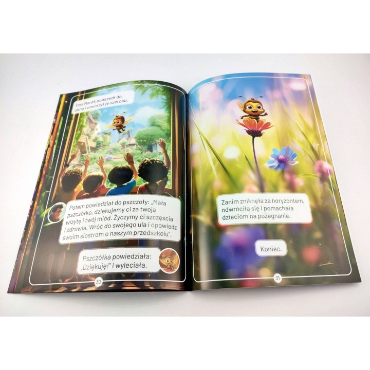 Bajka edukacyjna dla dzieci "Pszczółka nasza przyjaciółka" - K261