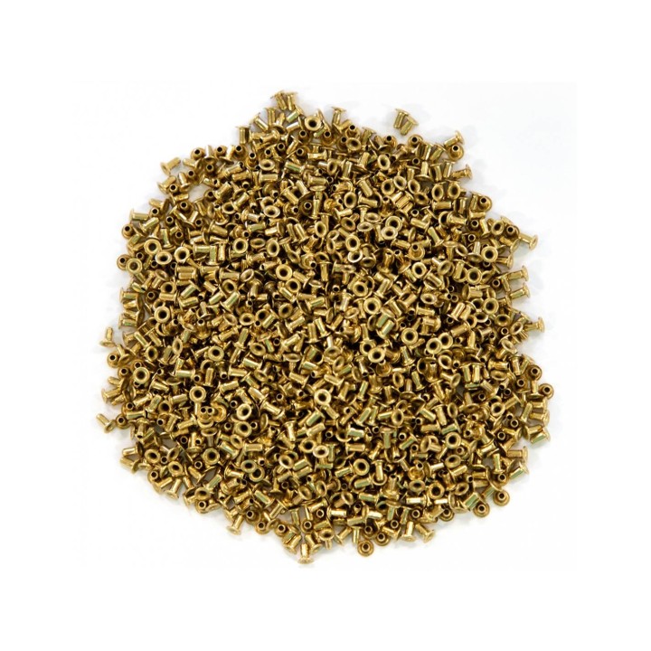 Przelotki do drutu - miedziane (2000 szt) - wzór 4256Z