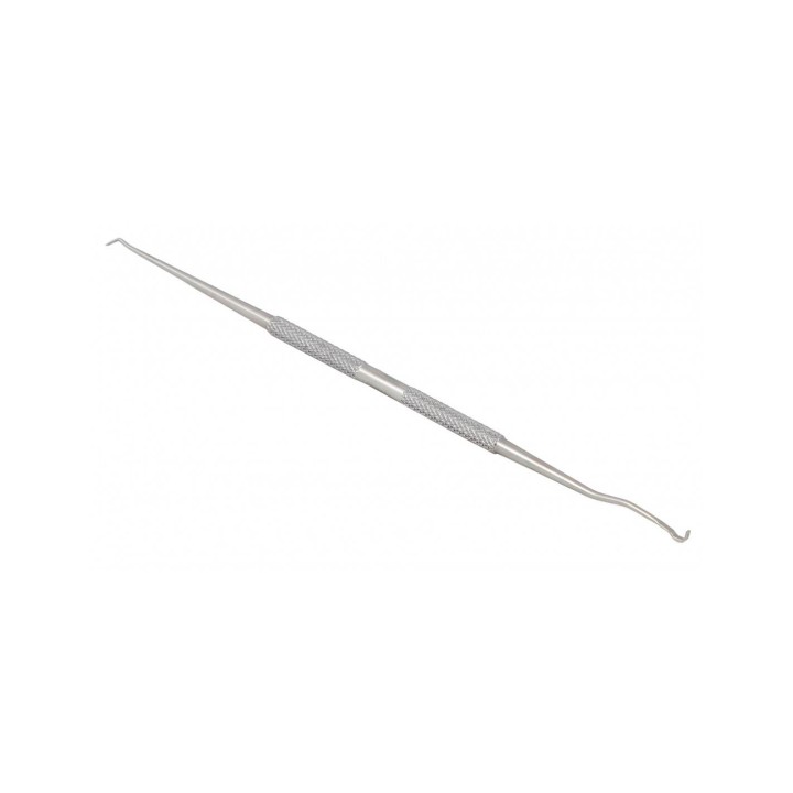 Łyżeczka do przekładania larw (dwustronna), nierdzewna - 3153